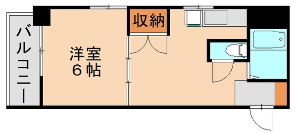 博多駅 徒歩10分 3階の物件間取画像